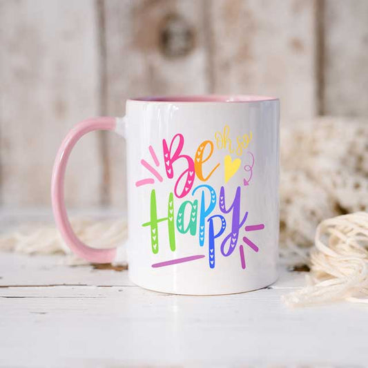 Wholesale Mugs - Be Oh So Happy | Grace Mercantile Collection