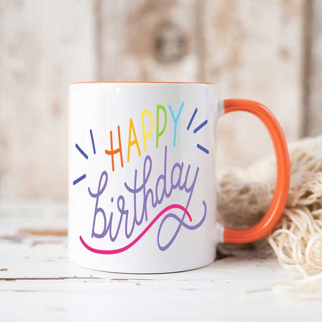 Happy Birthday Mugs - Wholesale - Grace Mercantile Collection