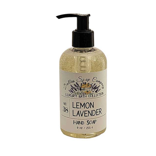Wholesale Liquid Hand Soaps - Lemon Lavender | Dallas Soap Company - made in Texas