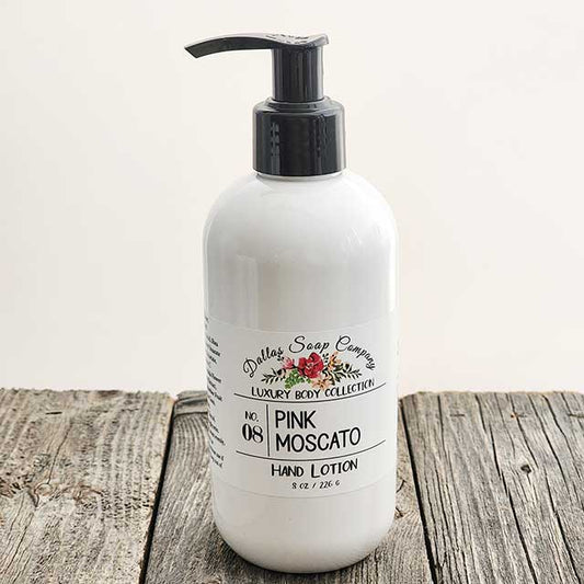 Wholesale Hand Lotion - Pink Moscato - Dallas Soap Company