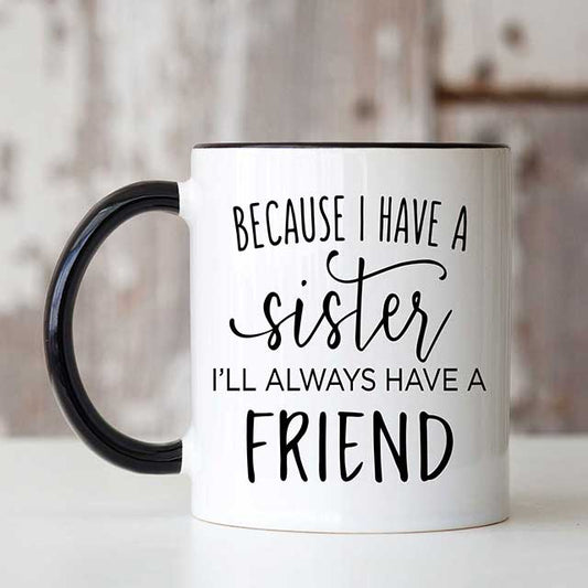 Wholesale Gift Mugs - Sister and Friend - Grace Mercantile Collection