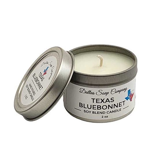 Wholesale Mini Candles - Texas Bluebonnet - Dallas Soap Company, Texas