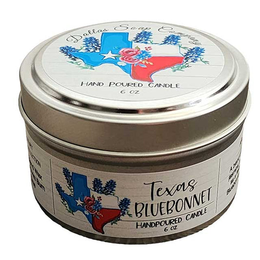 Wholesale Texas Candles - Bluebonnet | Dallas Soap Company