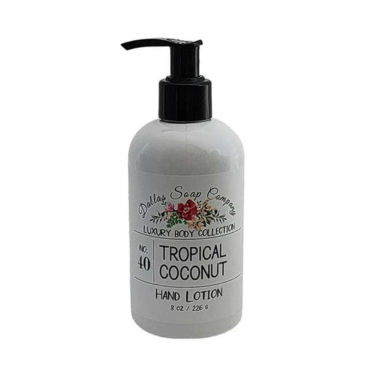 Wholesale Hand Lotion - Tropical Coconut | Dallas Soap Company