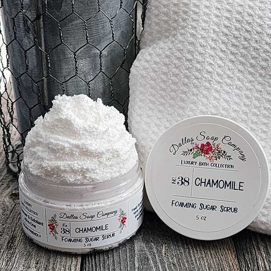 Wholesale Foaming Sugar Scrubs - Chamomile | Dallas Soap Company