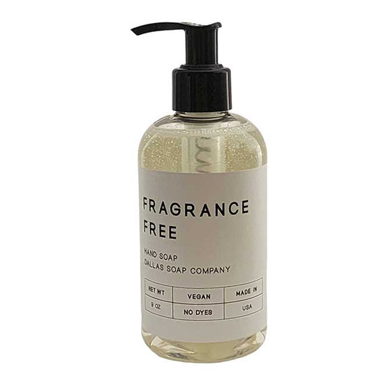 Wholesale Liquid Hand Soap - Fragrance Free - Dallas Soap Company