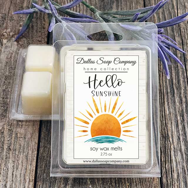Wholesale Soy Wax Melts - Hello Sunshine - Dallas Soap Company