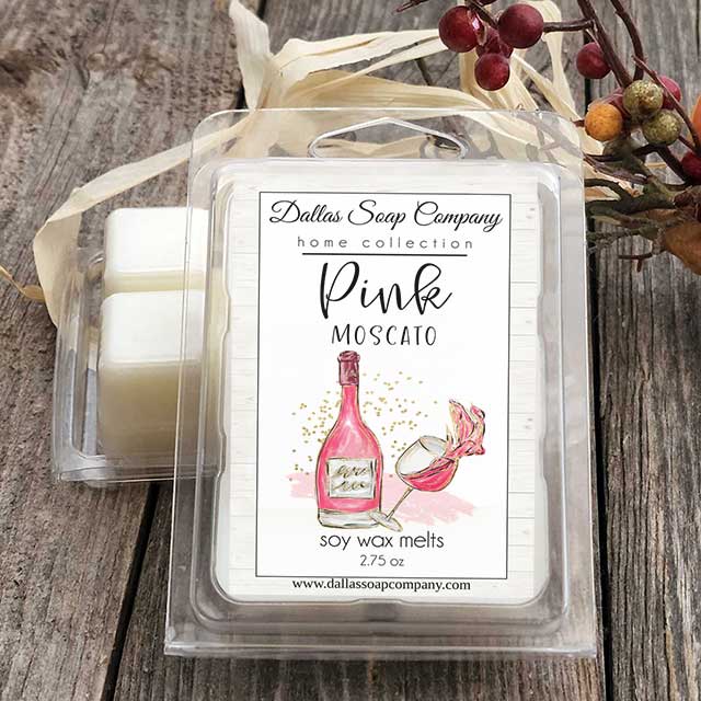 Wholesale Wax Melts - Pink Moscato Dallas Soap Company