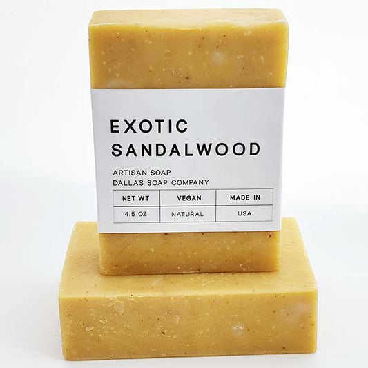 Wholesale Handmade Soap - Exotic Sandalwood | Dallas Soap Company