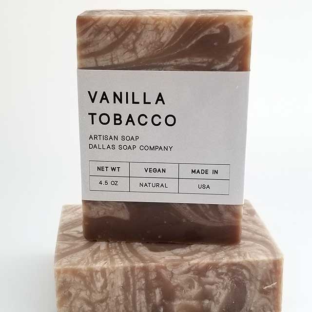 Wholesale Soap - Vanilla Tobacco Dallas Soap Company